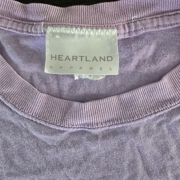 Heartland Apparel Purple Puppy Love Dog Print Tshirt Nightshirt Vtg See Photos - Picture 4 of 8